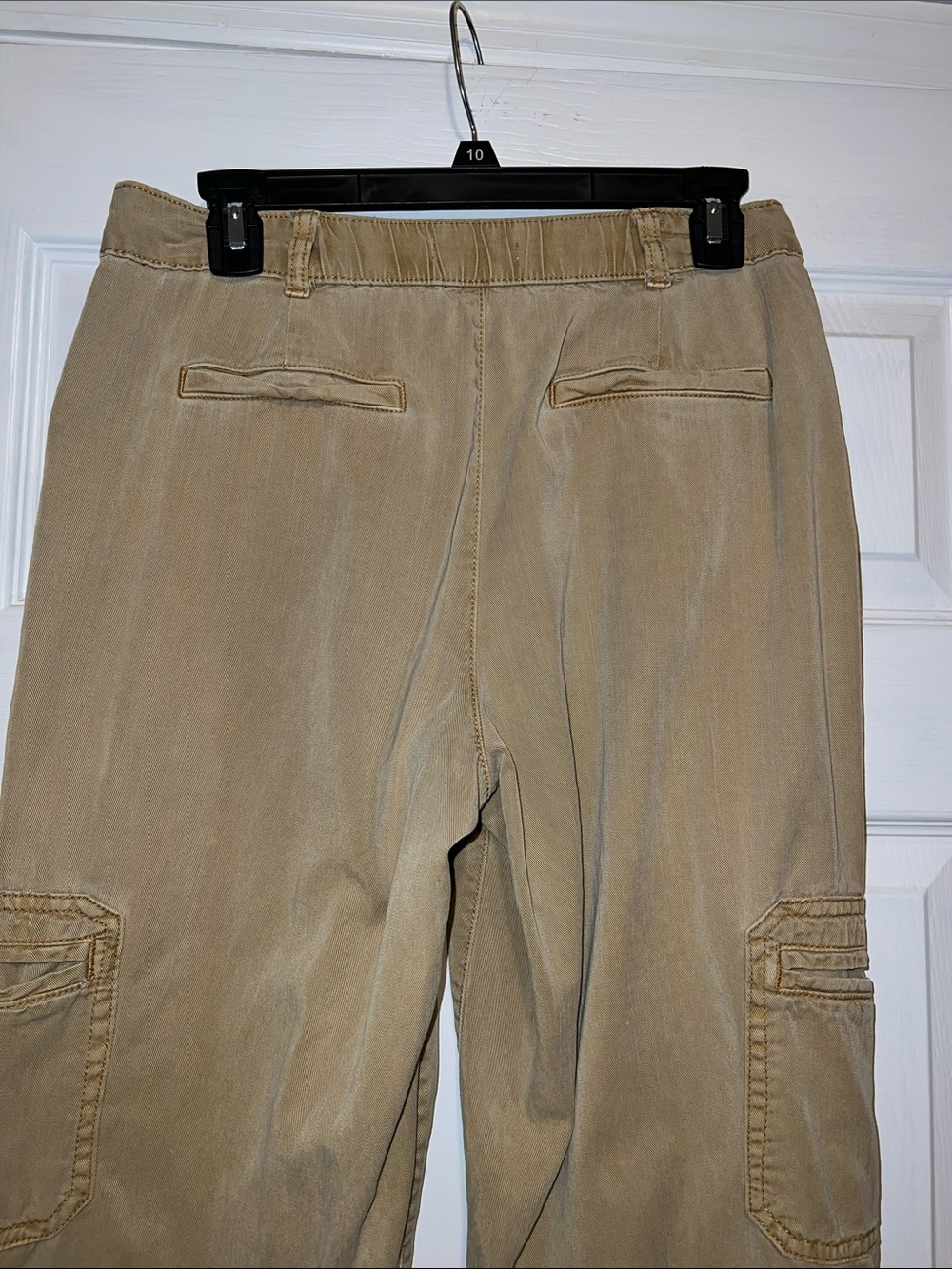 Maurices khaki Cargo Utility Trousers - Picture 8 of 13